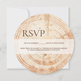 Tarjeta Festiva Sitio web de boda circular de RSVP boda Ruso códig