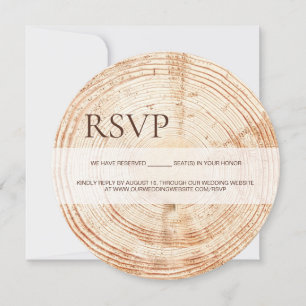 Tarjeta Festiva Sitio web de boda circular de RSVP boda Ruso códig