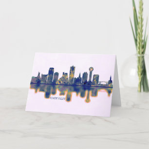 Tarjeta Festiva Skyline de Knoxville