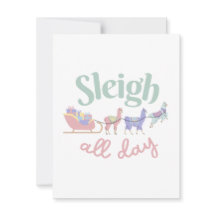 Sleigh All Day | Llamas de color dulce
