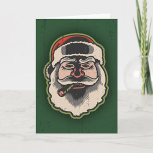 Tarjeta Festiva Smokin Santa III