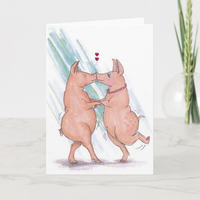 Tarjeta Festiva Snout para Snout (Anverso)