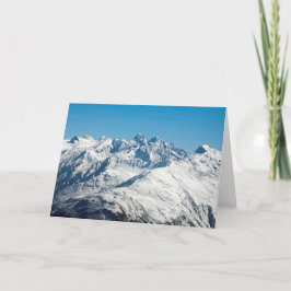 Tarjeta Festiva Snow Davos Suiza