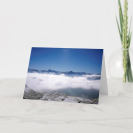 Tarjeta Festiva Snow Davos Suiza