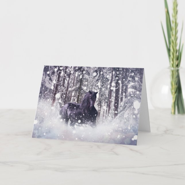 Tarjeta Festiva Snow Splash (Anverso)