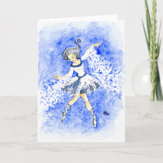 Tarjeta Festiva Snowdancer