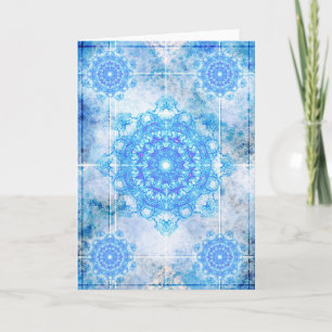 Tarjeta Festiva Snowflake