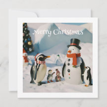 Snowman y Penguin #3 Personalizados Navidades de N