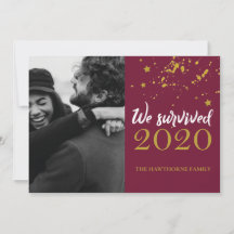 ¡Sobrevivimos a 2020! Fun Navidades personalizado