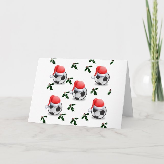 TARJETA FESTIVA SOCCER (Anverso)