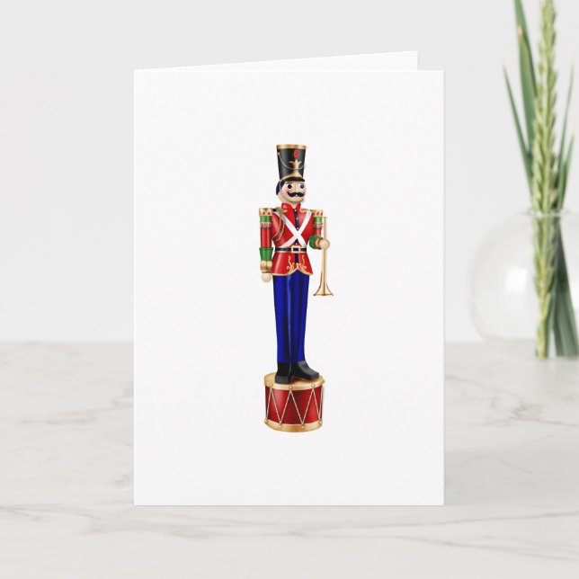 Tarjeta Festiva soldado de lata (Anverso)