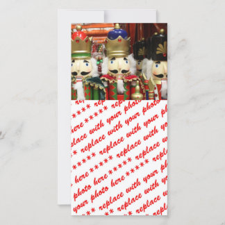 Tarjeta Festiva Soldados de Navidades desnudistas