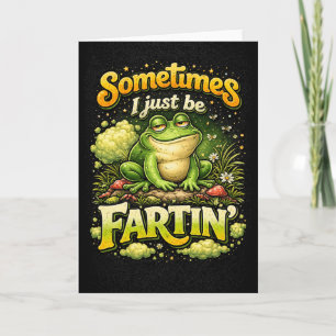 Tarjeta Festiva Sólo Estoy Emputeciendo