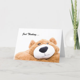 Tarjeta Festiva Solo pensando en cuánto te amo