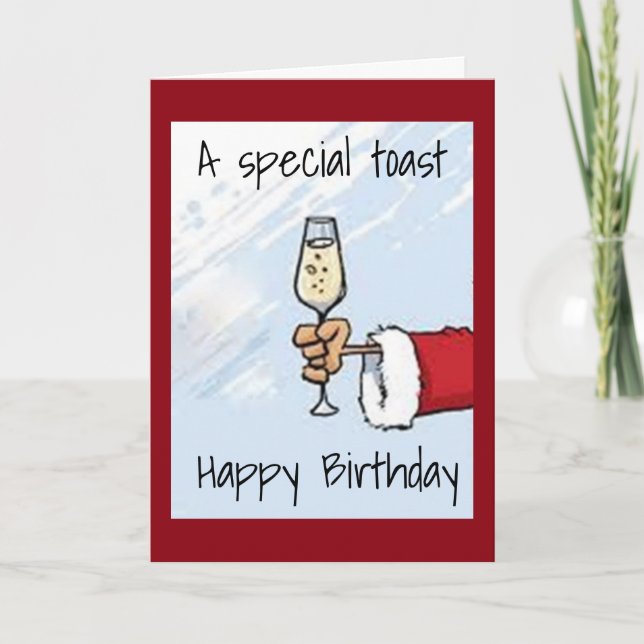 TARJETA FESTIVA SOLO *PERSONAS ESPECIALES* TIENEN CUMPLEAÑOS DE *D (Anverso)