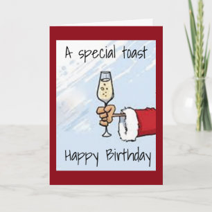 TARJETA FESTIVA SOLO *PERSONAS ESPECIALES* TIENEN CUMPLEAÑOS EN *D