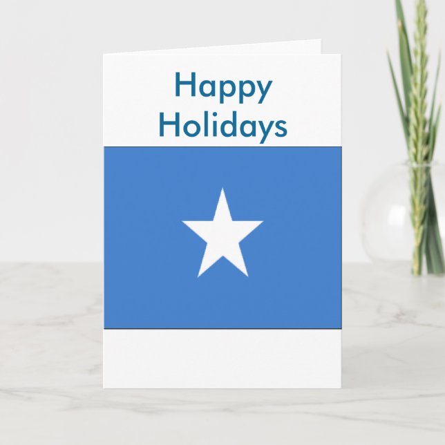 Tarjeta Festiva Somalia (Anverso)