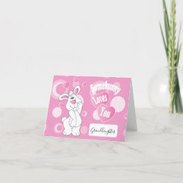 Tarjeta Festiva Somebunny te ama | Pascua