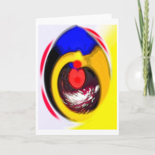 Tarjeta Festiva Sorpresa del huevo