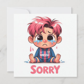 Tarjeta Festiva Sorry Cards 