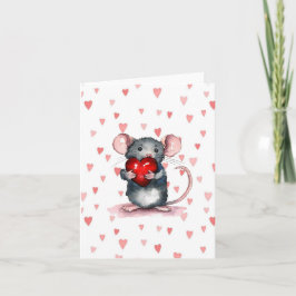 Tarjeta Festiva Sostiene Mi Corazón