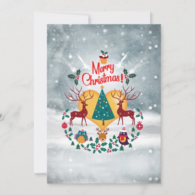 Tarjeta Festiva Soul navidades (Anverso)