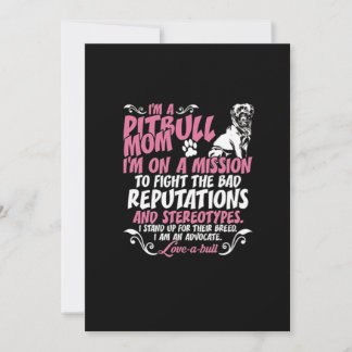 Tarjeta Festiva Soy Pitbull Mom