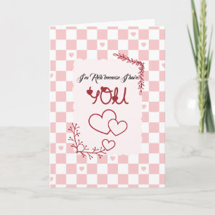 Tarjeta Festiva Soy rico porque te tengo San Valentín doblado