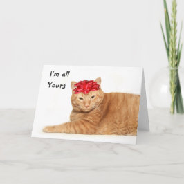 Tarjeta Festiva Soy todo el el suyo