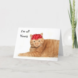 Tarjeta Festiva Soy todo el el suyo