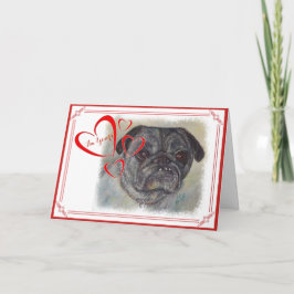 TARJETA FESTIVA SOY TU BOLSA DE VALENTINA Y CUTE