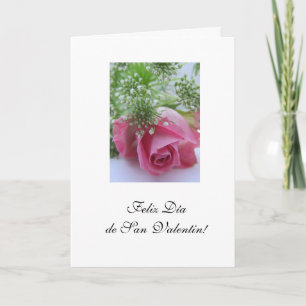 Tarjeta Festiva Spanish: Happy Valentine's Day