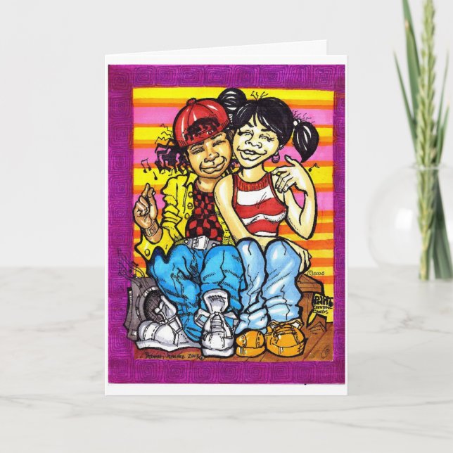 TARJETA FESTIVA SPECIAL ALGUIEN (Anverso)