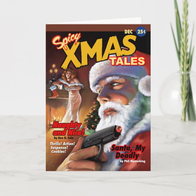 Tarjeta Festiva Spicy Xmas (Anverso)