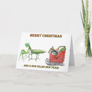 Tarjeta Festiva Spider Claus