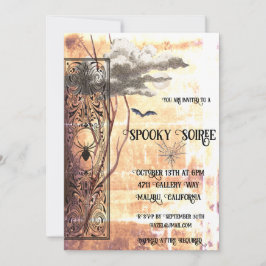 Tarjeta Festiva Spooky Soiree