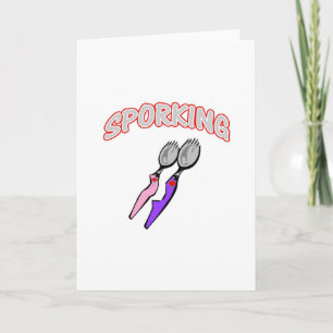 Tarjeta Festiva Sporking