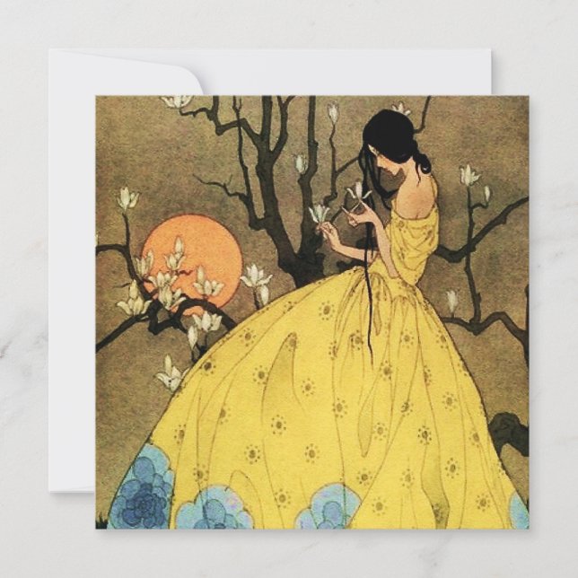 Tarjeta Festiva “Spring's Promise” by Marjorie Miller (Anverso)