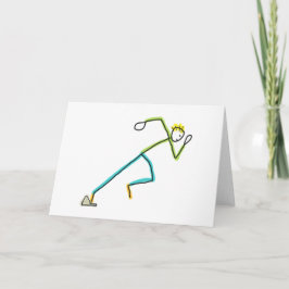 Tarjeta Festiva Sprinter Stickman