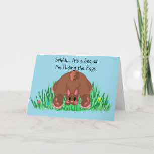 Tarjeta Festiva Sshhh... Es un secreto que estoy ocultando...