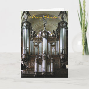 Tarjeta Festiva St Etienne-du-Mont organ
