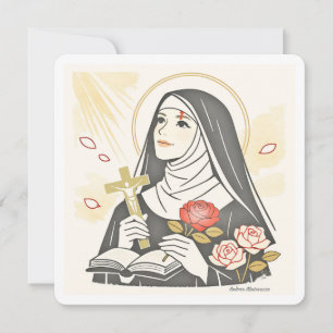 Tarjeta Festiva Sta. Rita de Cascia