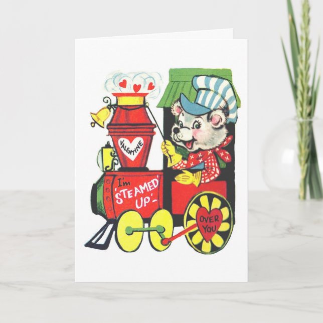 Tarjeta Festiva Steamed Up Valentine (Anverso)