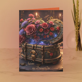 Tarjeta Festiva Steampunk Romance