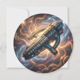 Tarjeta Festiva Stellar Path – Journey Through the Universe´5