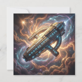 Tarjeta Festiva Stellar Path – Journey Through the Universe´5
