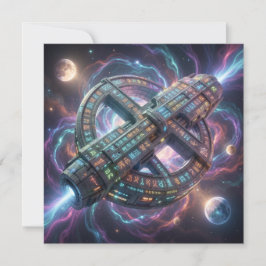 Tarjeta Festiva Stellar Path – Journey Through the Universe´8