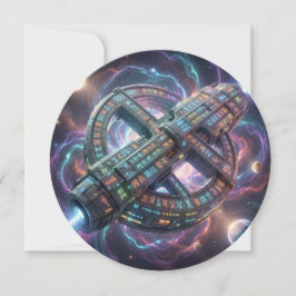 Tarjeta Festiva Stellar Path – Journey Through the Universe´8