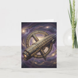 Tarjeta Festiva Stellar Path – Journey Through the Universe´9