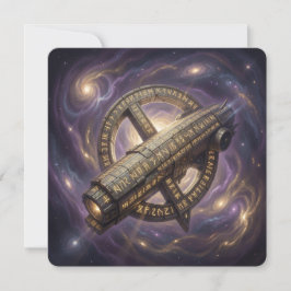 Tarjeta Festiva Stellar Path – Journey Through the Universe´9